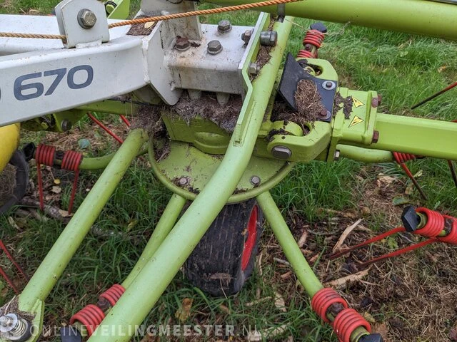 6 element schudder claas, volto 670 , bouwjaar 2011 - afbeelding 22 van  23