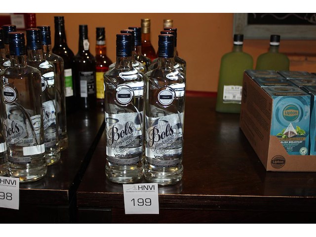 6 flessen vodka bols. - afbeelding 1 van  2