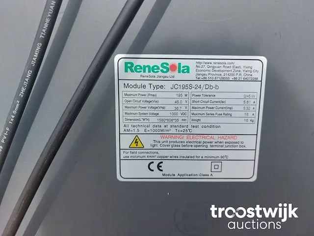 6 full black renesola jc195s-24 zonnepanelen en 1 saj sununo-plus1k omvormer (1-fase) - afbeelding 5 van  7