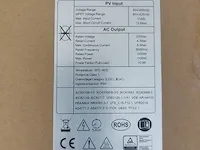 6 full black renesola jc195s-24 zonnepanelen en 1 saj sununo-plus1k omvormer (1-fase) - afbeelding 7 van  7