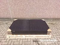 6 full black ulica solar ul-330 zonnepanelen en 1 growatt mic-2000 tl-x omvormer (1-fase) - afbeelding 2 van  7