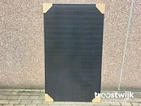 6 full black ulica solar ul-330 zonnepanelen en 1 growatt mic-2000 tl-x omvormer (1-fase) - afbeelding 3 van  7