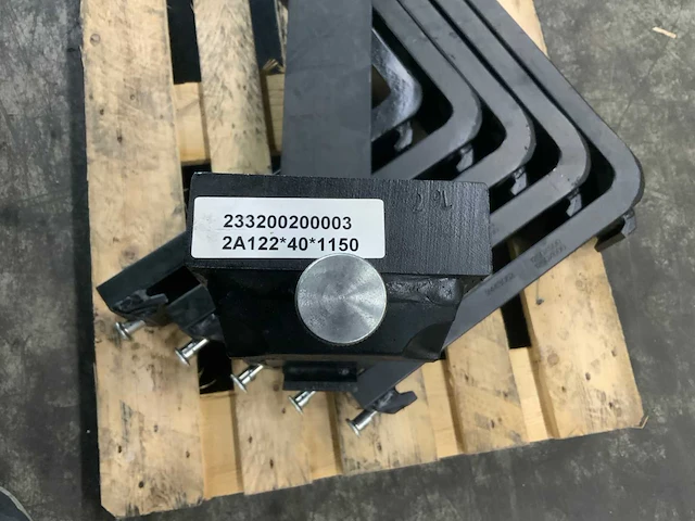 6 heftruckvorken op pallet - afbeelding 4 van  7
