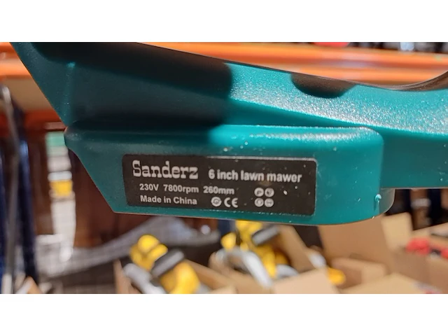 6 inch grastrimmer , sanderz, blauw, 2025 - afbeelding 4 van  4