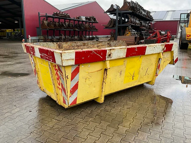 6 m3 portaal afzet afvalcontainer - afbeelding 1 van  8