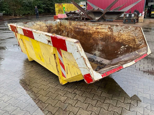 6 m3 portaal afzet afvalcontainer - afbeelding 8 van  8