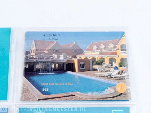6 muntsets aruba en nederland , 1980-2004 - afbeelding 4 van  10
