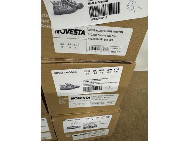 6 paar kinderschoenen movesta&bobo chooses - afbeelding 17 van  22