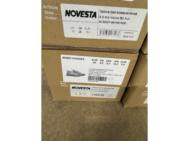 6 paar kinderschoenen movesta&bobo chooses - afbeelding 19 van  22