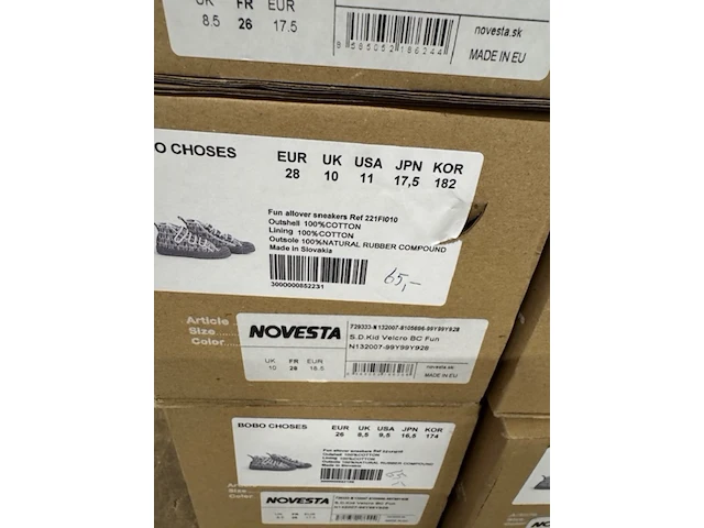 6 paar kinderschoenen movesta&bobo chooses - afbeelding 20 van  22