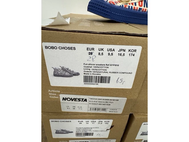 6 paar kinderschoenen movesta&bobo chooses - afbeelding 21 van  22