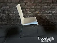 6 pedrali kuadra stapelbare desgin stoelen met beschermcover - afbeelding 6 van  11