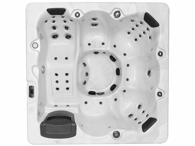 6-persoons buitenspa met bluetooth (plug and play 1x 220v stekker) - afbeelding 1 van  6