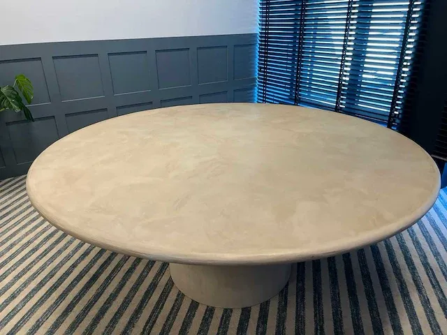 6 persoons design set ø180 betonlook - afbeelding 9 van  28