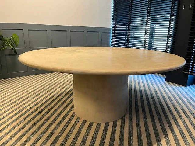 6 persoons design set ø180 betonlook - afbeelding 11 van  28