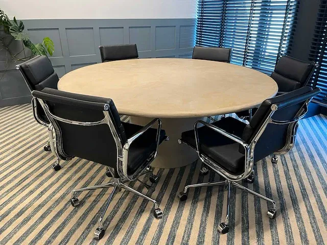 6 persoons design set ø180 betonlook - afbeelding 1 van  28