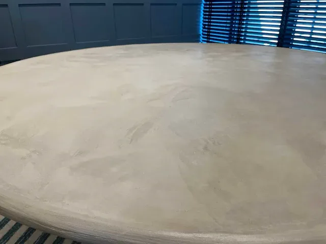 6 persoons design set ø180 betonlook - afbeelding 17 van  28