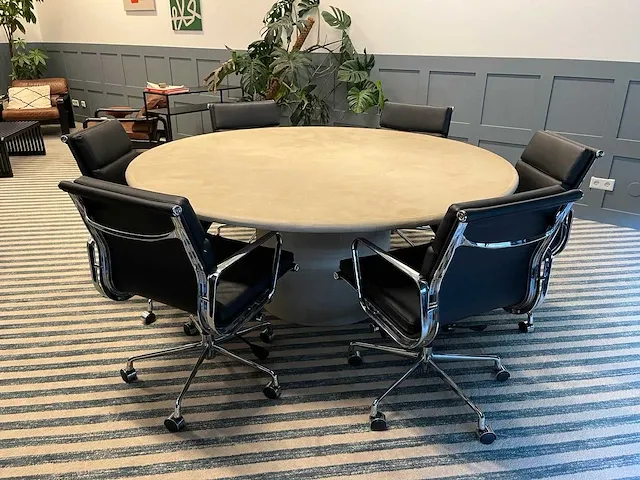 6 persoons design set ø180 betonlook - afbeelding 19 van  28