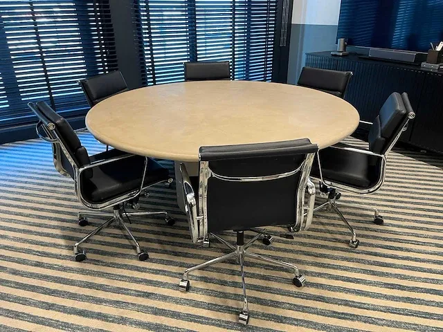 6 persoons design set ø180 betonlook - afbeelding 20 van  28
