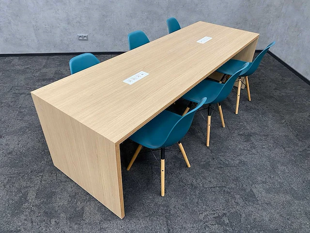6 persoons vergaderset 240x80 - afbeelding 10 van  16