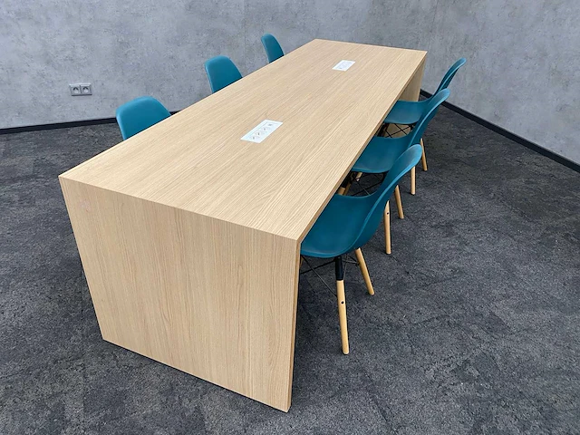 6 persoons vergaderset 240x80 - afbeelding 11 van  16
