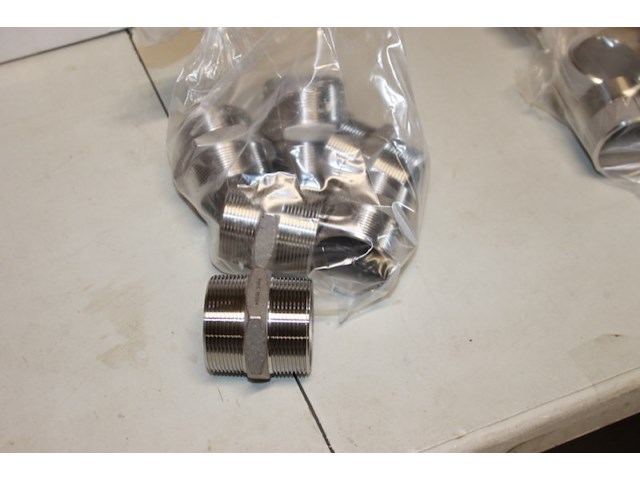 6 stuks hexon nipple 1 14408bsp iso7 1r - afbeelding 3 van  3