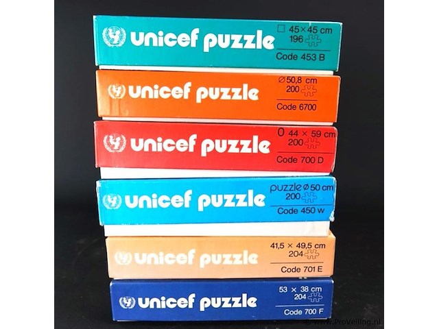 6 unicef puzzels - afbeelding 5 van  5