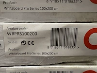 6 whiteboard pro series emaille 100x200 cm sam creative, wbprs100200 - afbeelding 3 van  4