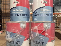 6 x 2,5 liter grondverf primer zg, nelf, nelfapré, wit - afbeelding 1 van  2