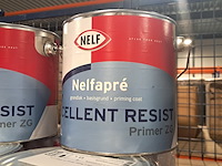 6 x 2,5 liter grondverf primer zg, nelf, nelfapré, wit - afbeelding 2 van  2