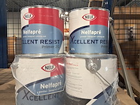 6 x 2,5 liter grondverf primer zg, nelf, nelfapré, wit - afbeelding 1 van  2