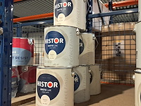 6 x 2,5 liter matte lak, histor, ral 9001 - afbeelding 1 van  2