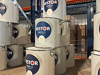 6 x 2,5 liter matte lak, histor, ral 9001 - afbeelding 1 van  2