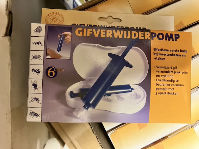 6 x gifverwijderpomp - afbeelding 1 van  5