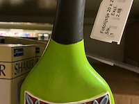 6 x klok wijnfles met slinger - afbeelding 3 van  9