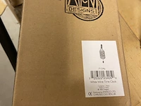 6 x klok wijnfles met slinger - afbeelding 5 van  9