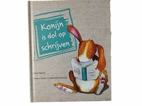 6 x konijn is dol op schrijven leesboek - afbeelding 1 van  3