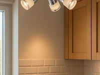 6 x led plafondlamp – 3 spots – di01 – 5w – 4000k – neutraal wit – zilver - afbeelding 1 van  4