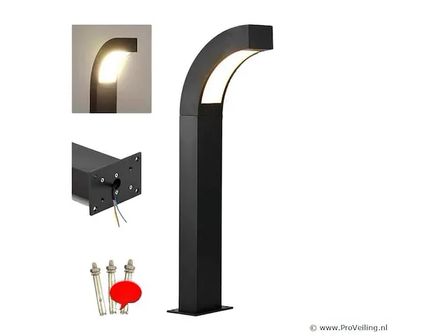 6 x led tuinlamp (sla-36) - afbeelding 4 van  5