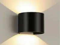 6 x led wandlamp - bidirectioneel - rond (sw-2313) - 10w - afbeelding 1 van  4