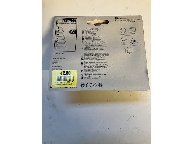 6 x ledlamp kaars 3,2 is 25 watt - afbeelding 5 van  5