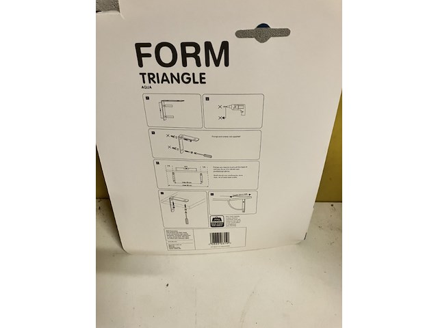 6 x plankdrager triangle - afbeelding 3 van  5