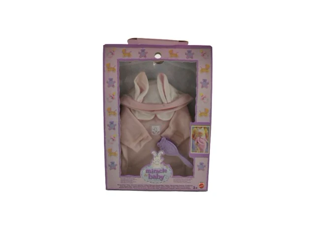 6 x poppennachthemdje met mutsje miracle - afbeelding 3 van  3