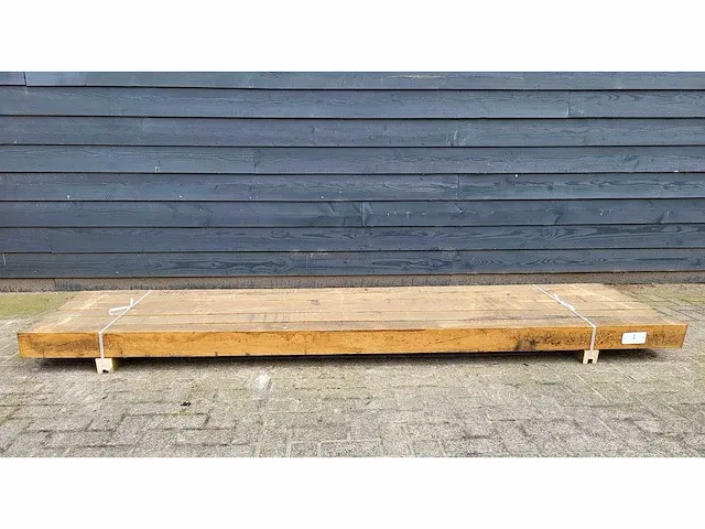 6 x rustieke eiken palen 120 x 120mm lengte 300 cm - afbeelding 4 van  4