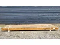 6 x rustieke eiken palen 120 x 120mm lengte 300 cm - afbeelding 4 van  4