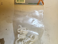 6 x zakje met 5 tentclips met sleuf - afbeelding 1 van  7