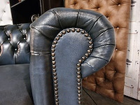 6-zits bank chesterfield, brighton, blauw - afbeelding 4 van  6