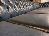 6-zits bank chesterfield, brighton, blauw - afbeelding 5 van  6