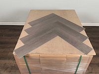 60 m2 pvc spc click visgraat - 610 x 150 x 4 mm - afbeelding 3 van  4