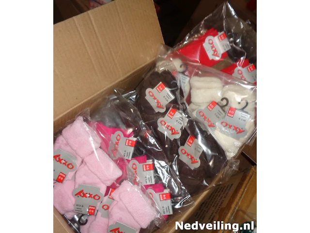 60 paar babysokjes assorti 0-12 mnd - afbeelding 1 van  3